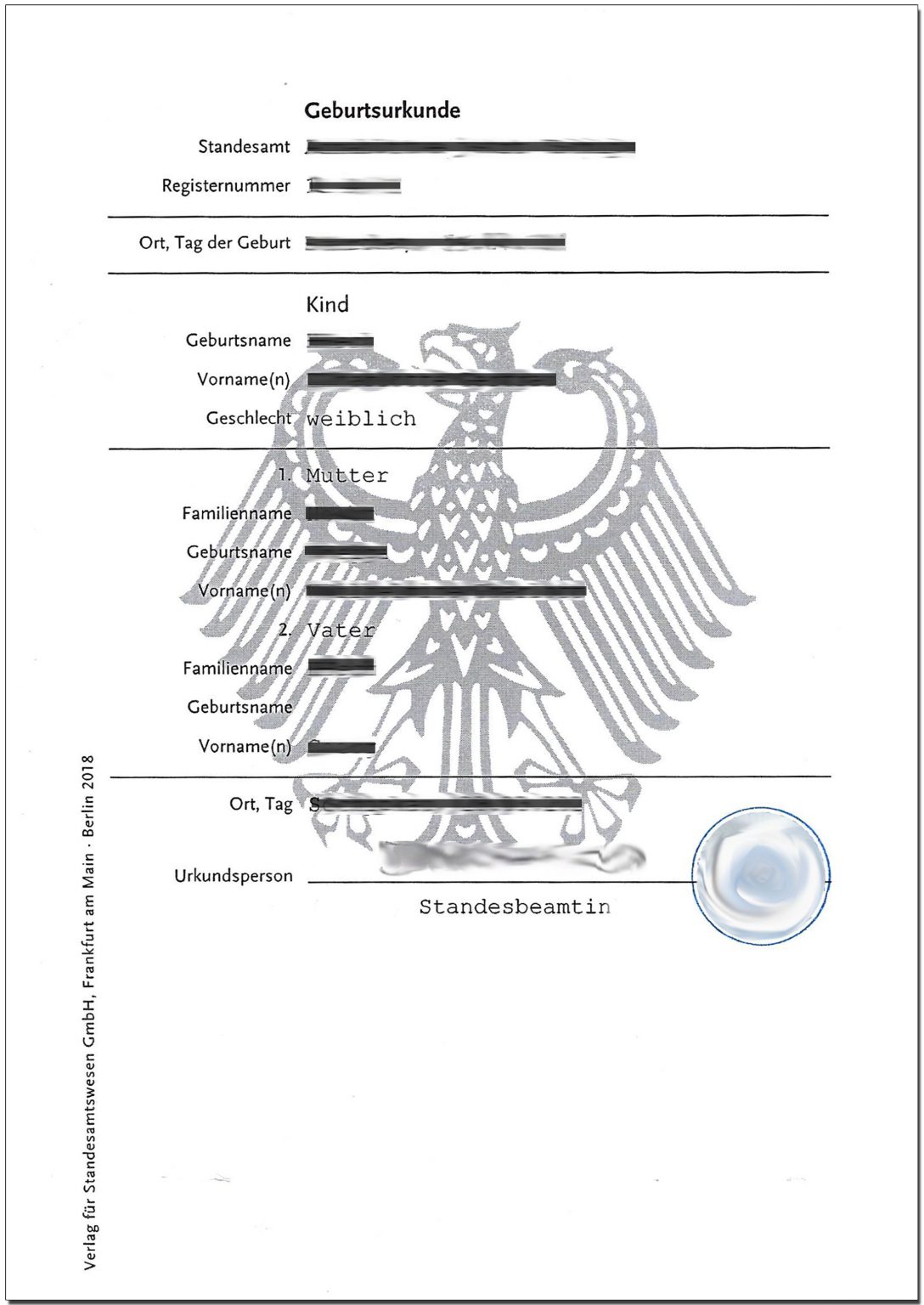 Personenstandsurkunden Übersicht - Welche Urkunden gibt es?